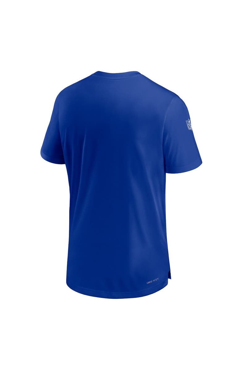 Nike Men's Nike Royal Buffalo Bills Sideline Coach Performance T-Shirt, Alternate, color,