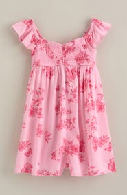 Treasure & Bond Kids' Flutter Sleeve Romper