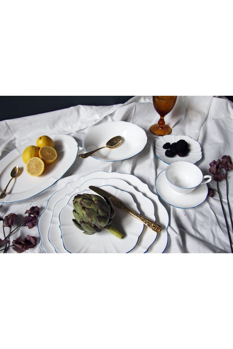 Amelie Oval Platter, Alternate, color, Royal Blue