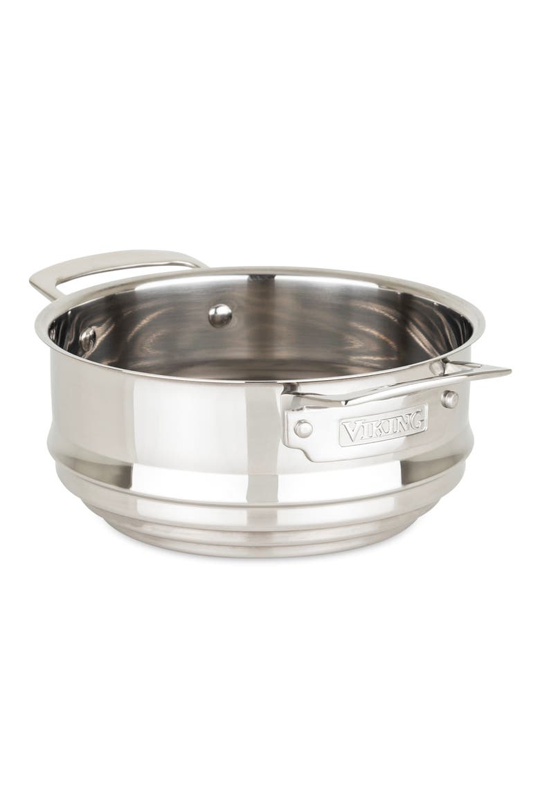 17-Piece 3-Ply Stainless Steel Cookware Set, Alternate, color, SILVER