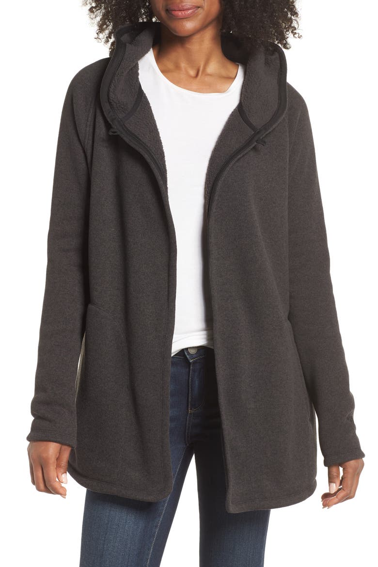 Crescent Wrap, Main, color, TNF BLACK HEATHER