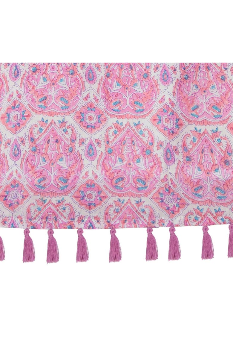 Mer St. Barth Mini Chantal Girl's Sundress Pink Paisley, Alternate, color, 