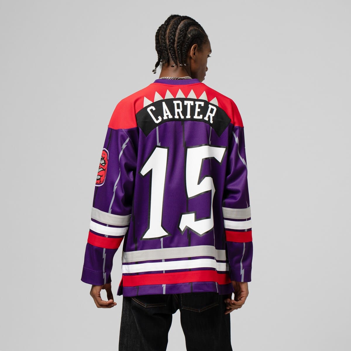 Mitchell & Ness Unisex Mitchell & Ness Vince Carter Purple Toronto