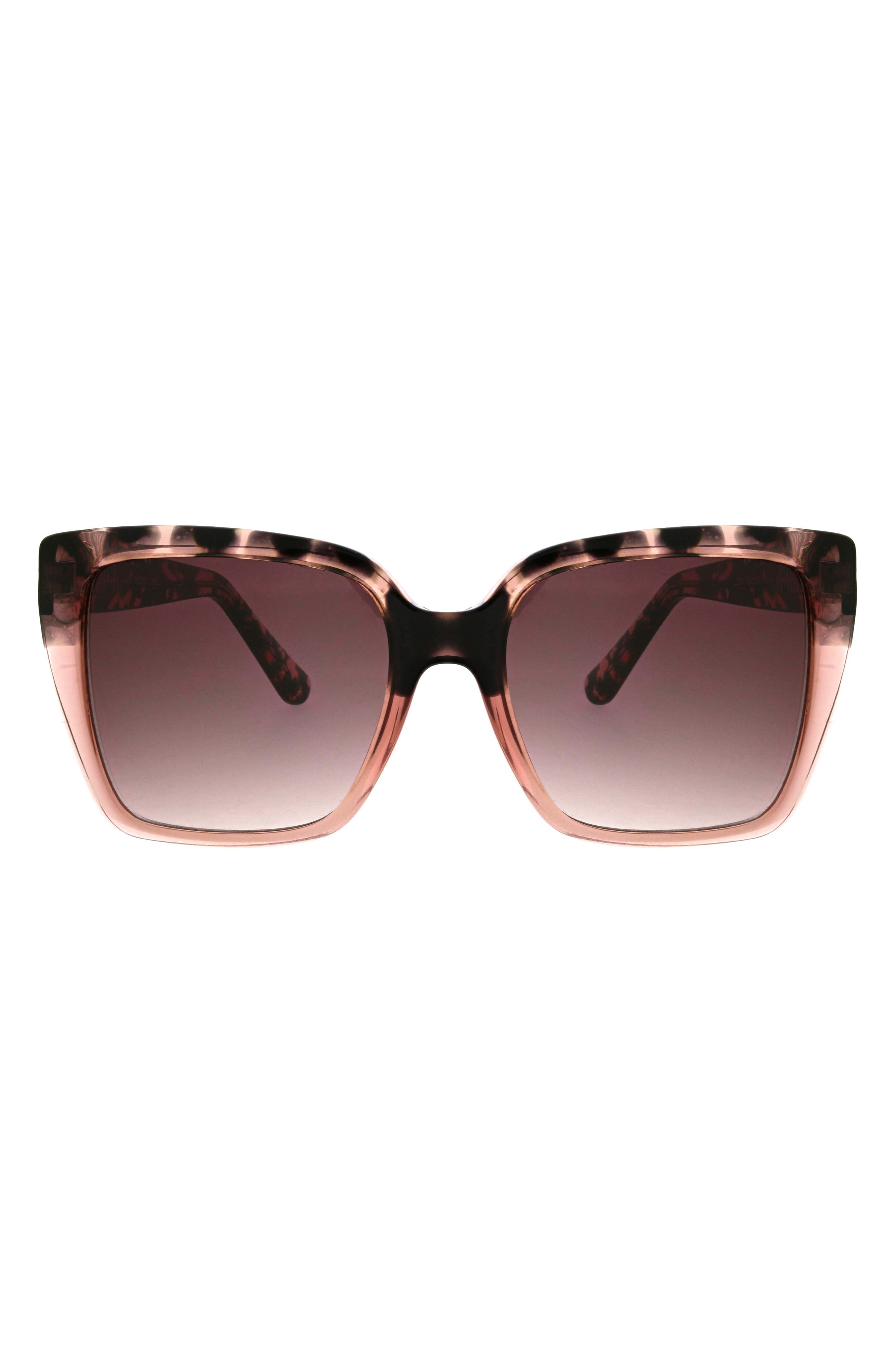 Oscar de la Renta 52mm Butterfly Sunglasses