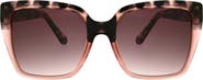 Oscar de la Renta 52mm Butterfly Sunglasses