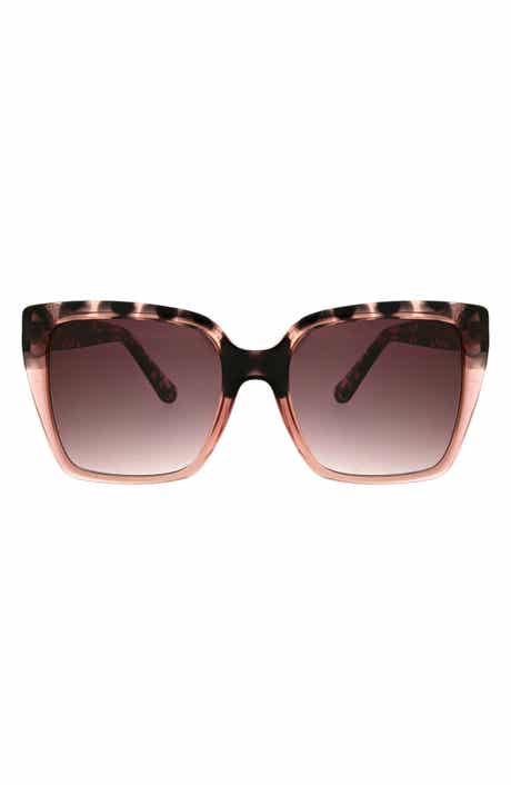 Oscar de la Renta 52mm Butterfly Sunglasses