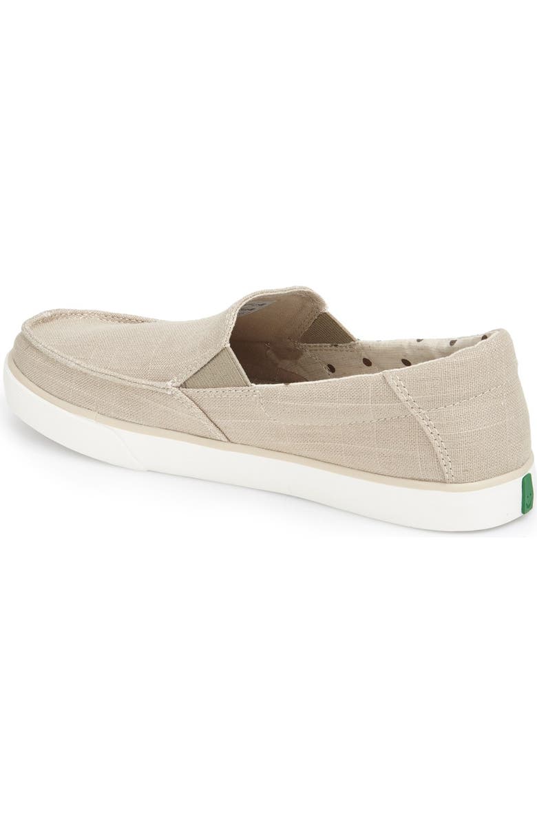 Sanuk 'Sideline' Linen Slip-On, Alternate, color,