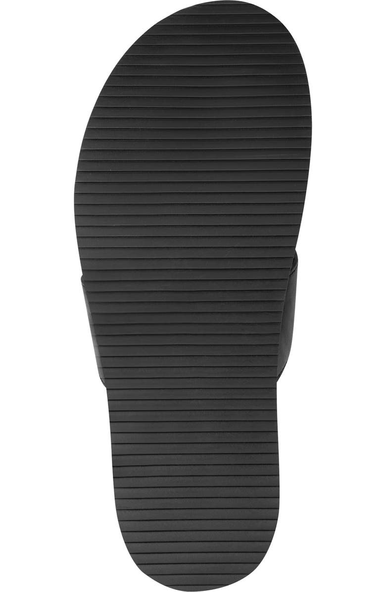 Tommy Hilfiger Welch Slide Sandal, Alternate, color, Black