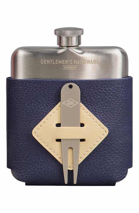 Golfer's Hip Flask & Divot Tool Set