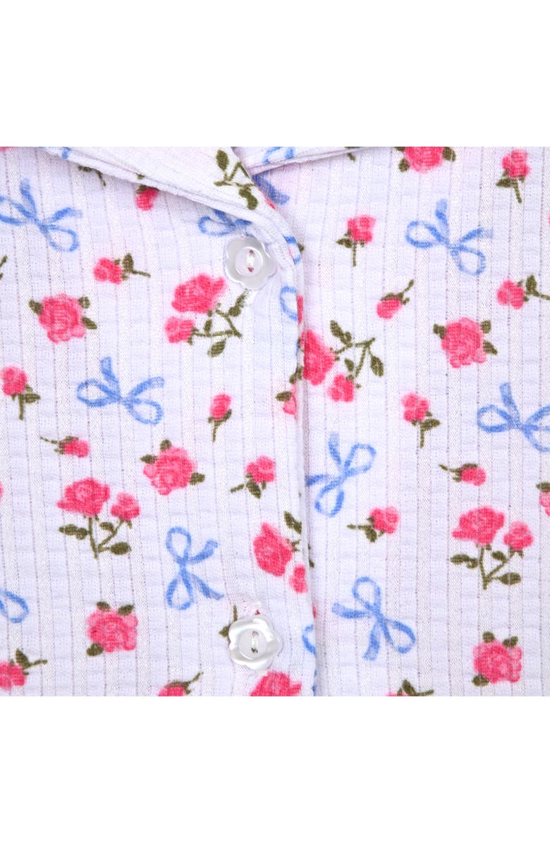 SLEEP ON IT Kids' Two-Piece Short Pajamas & Scrunchie Set, Alternate, color, Blue