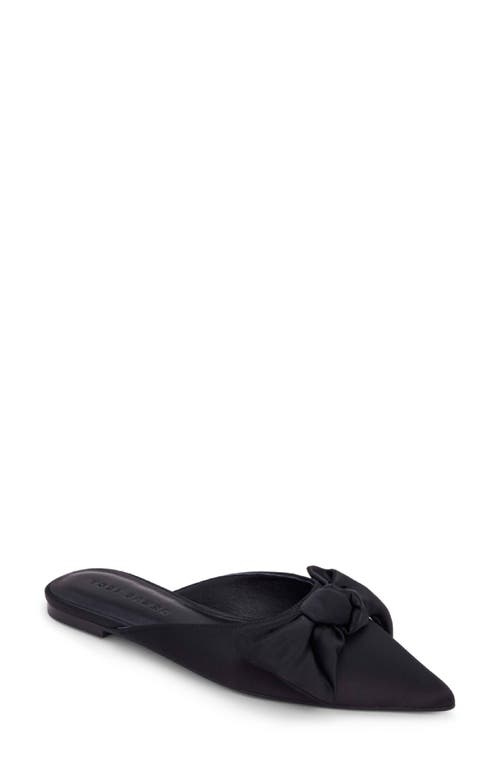 Yosi Samra Clara Pointed Toe Mule In Black