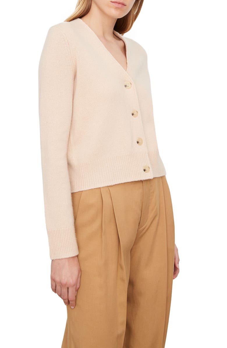 Vince V-Neck Cashmere Cardigan, Alternate, color, 