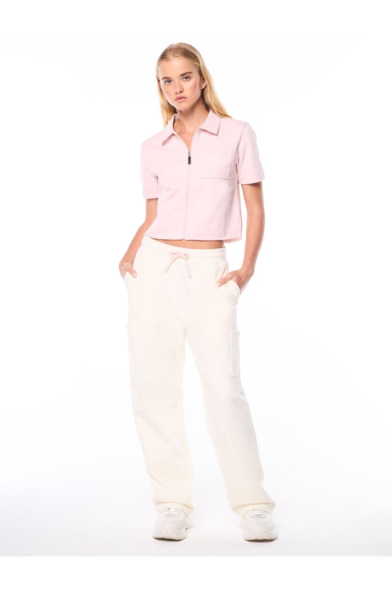Gianna Sweatpants, Alternate, color, GARDENIA