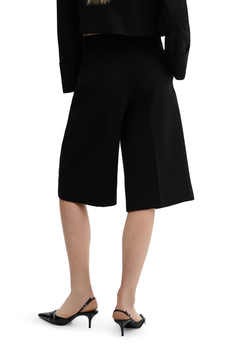 MANGO High Waist Straight Leg Bermuda Shorts, Alternate, color,