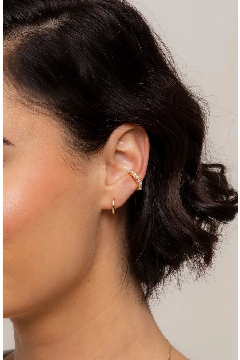 Wendy Ear Cuff, Alternate, color, GOLD