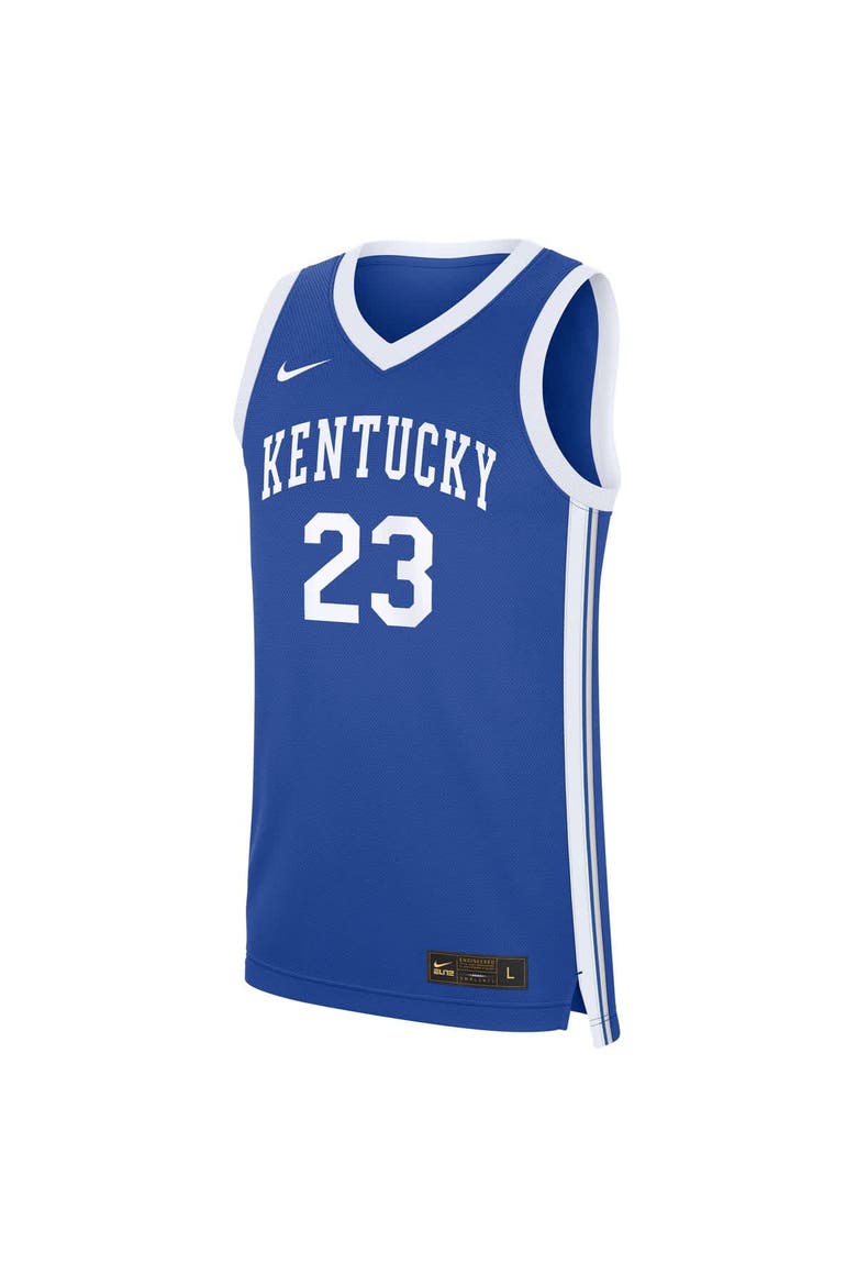 Men's Nike Anthony Davis Royal Kentucky Wildcats Road Replica Basketball Jersey, Alternate, color, Royal
