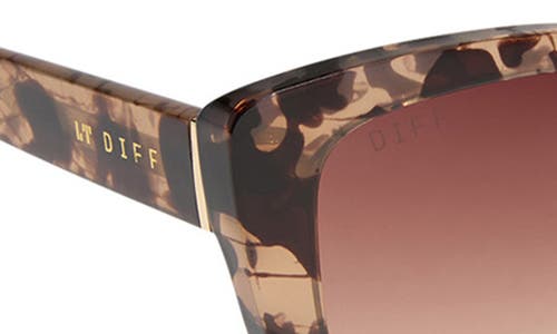 DIFF DIFF 54MM SQUARE SUNGLASSES 