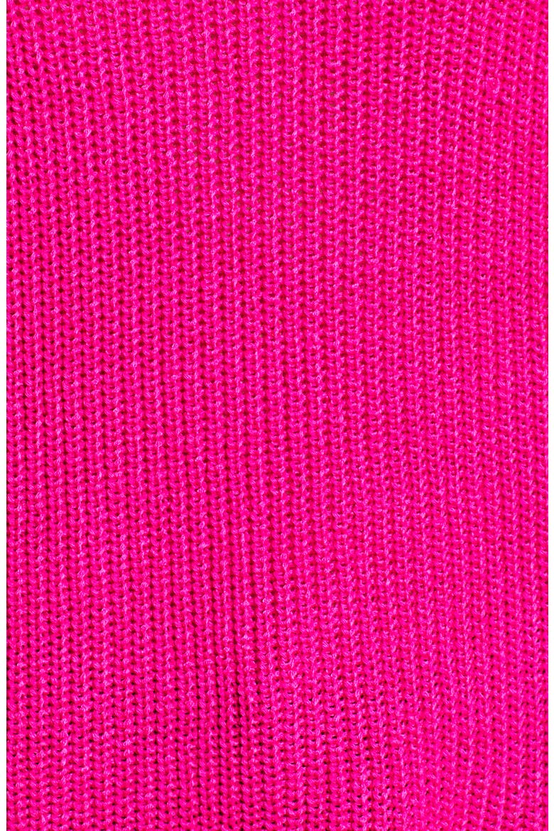 Stitch Interest Turtleneck Sweater, Alternate, color, PINK CYCLAMEN