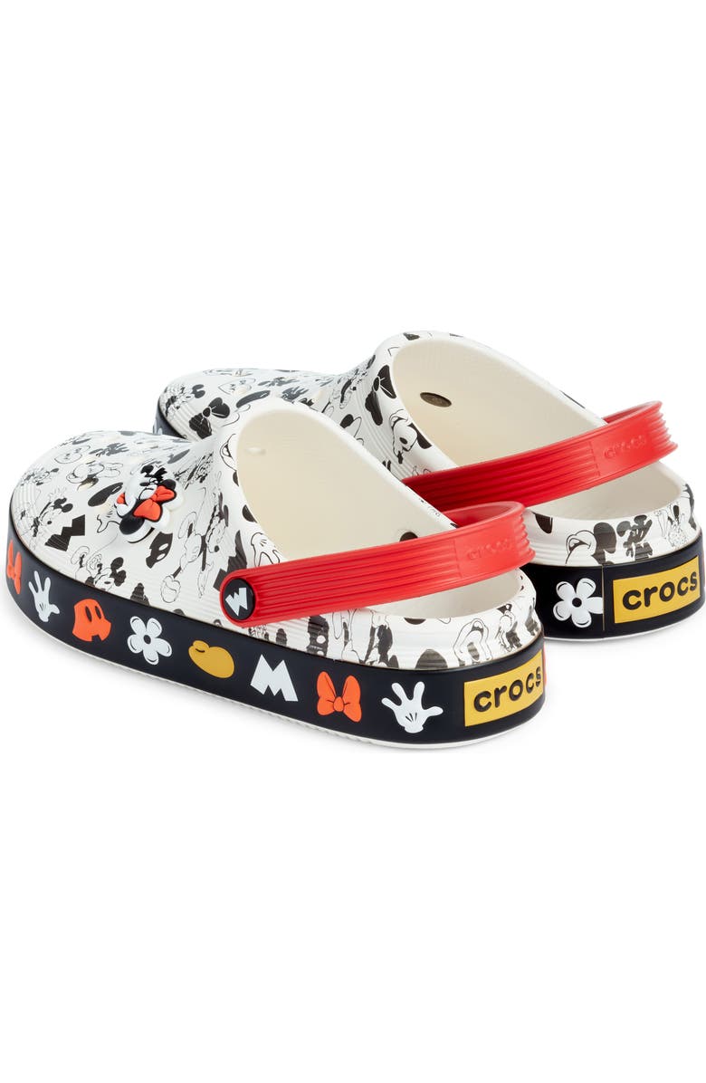 CROCS x Disney Gender Inclusive Mickey & Minnie Mouse Off Court Clog, Alternate, color,