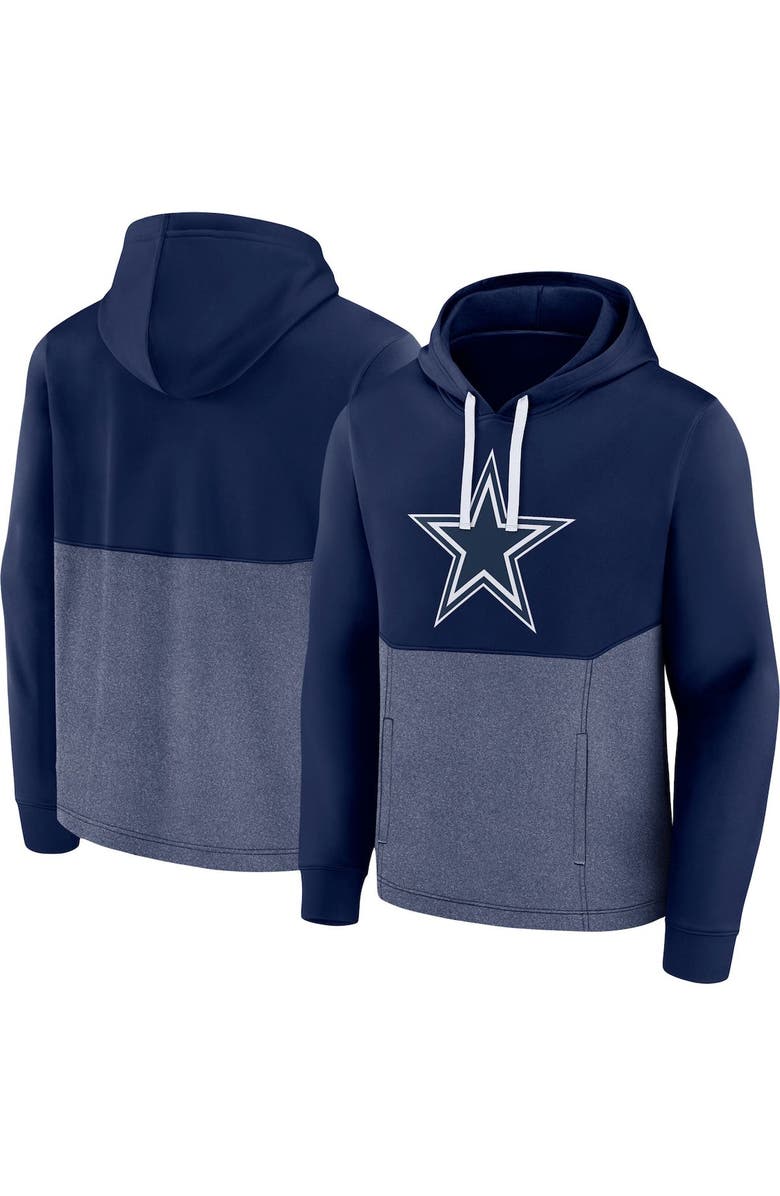 FANATICS Men's Fanatics Branded Navy Dallas Cowboys Winter Camp Pullover Hoodie, Alternate, color, 