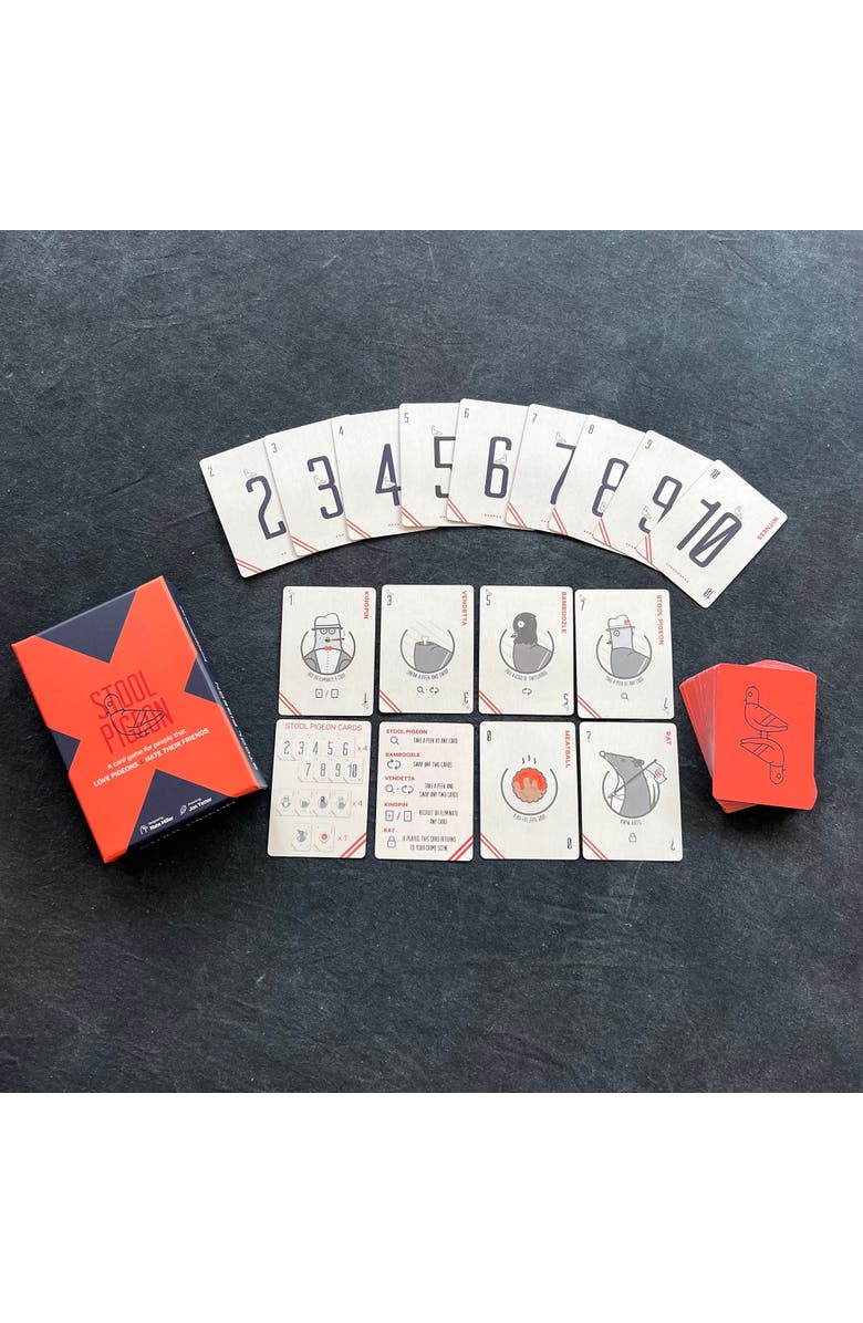 Barrel Aged Games Stool Pigeon, Tactical Card Game, Ages 8+, Up To 6 Players, Alternate, color, Multicolored