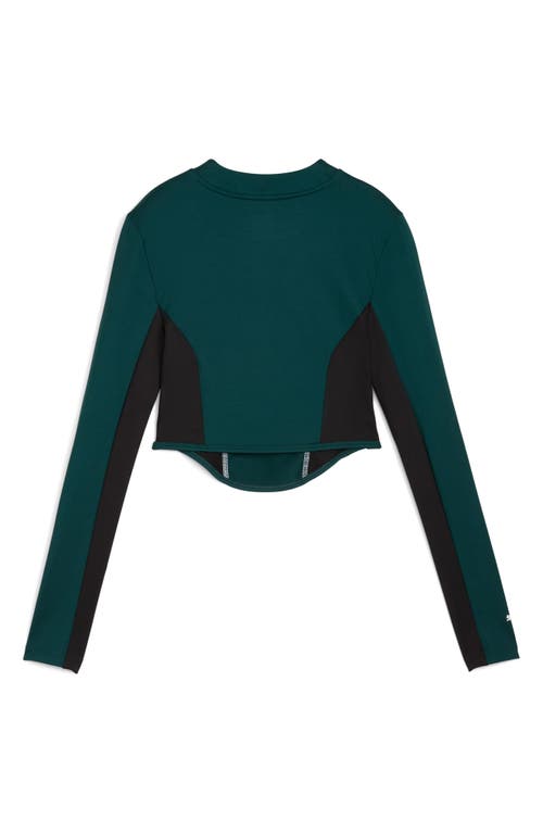 Puma F1® Womens Lr Ls Corset Top Women In Green