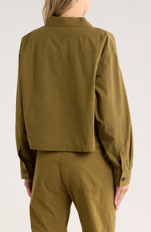 Rag & Bone Ramona Shirt Jacket In Green