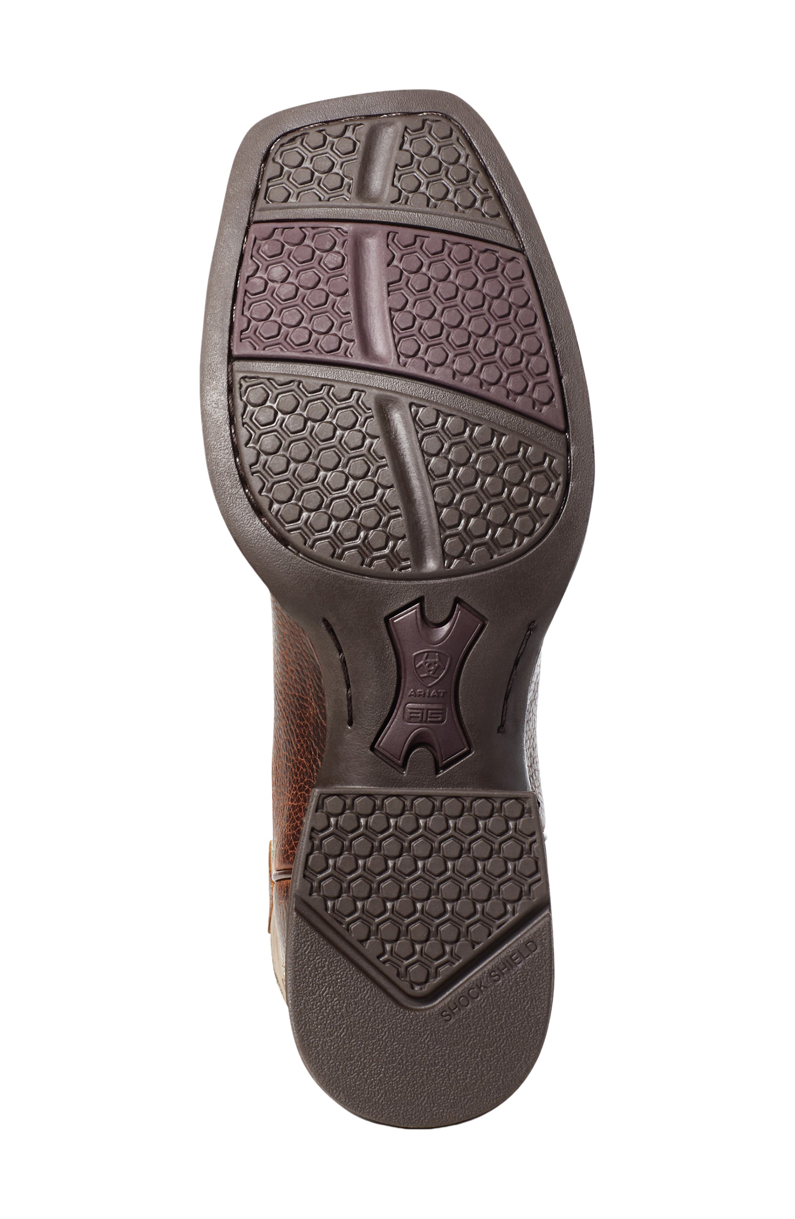 Qualifier Champ Western Boot, Alternate, color, BROWN