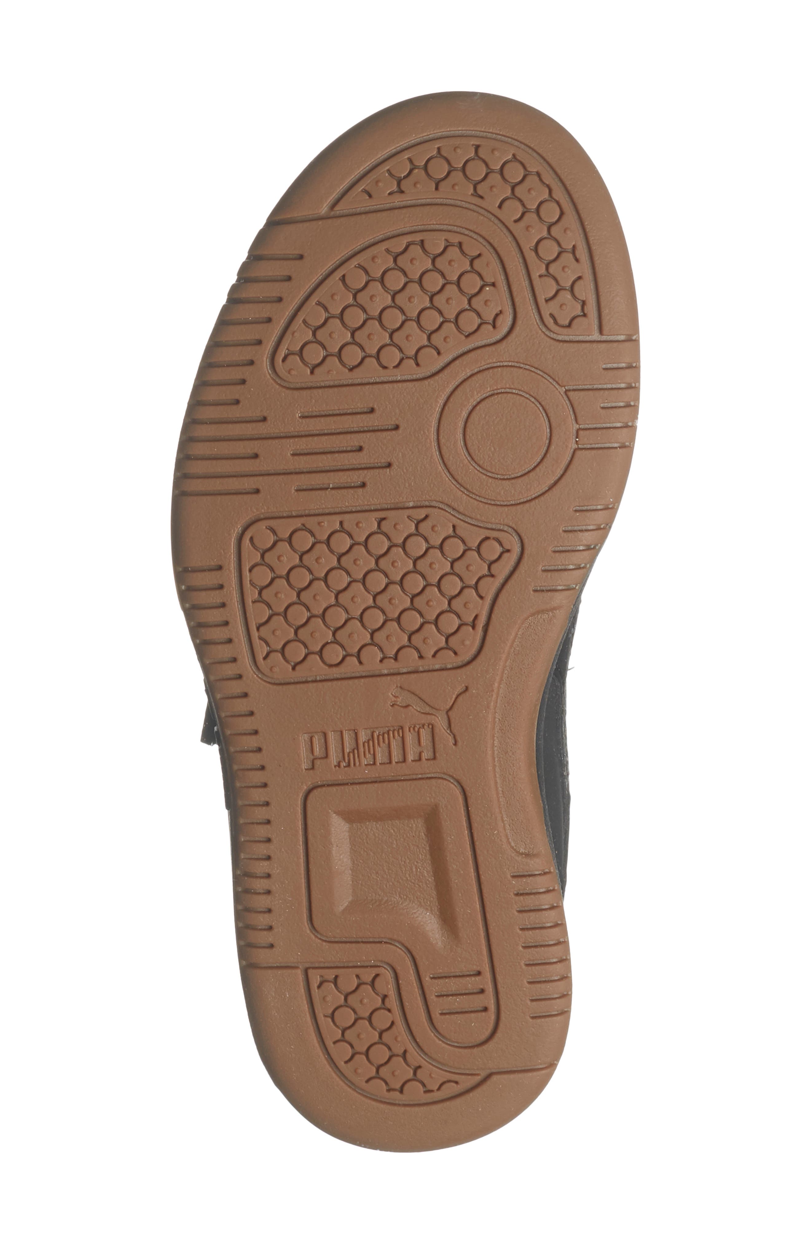 PUMA Kids' Rebound Layup Sneaker, Alternate, color, Puma Black/ Black/ Gold