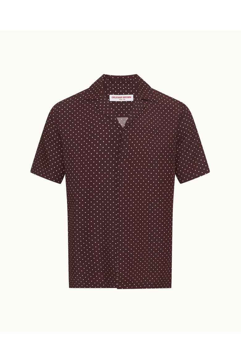 Maitan Relaxed-Fit Shirt, Alternate, color, Damson