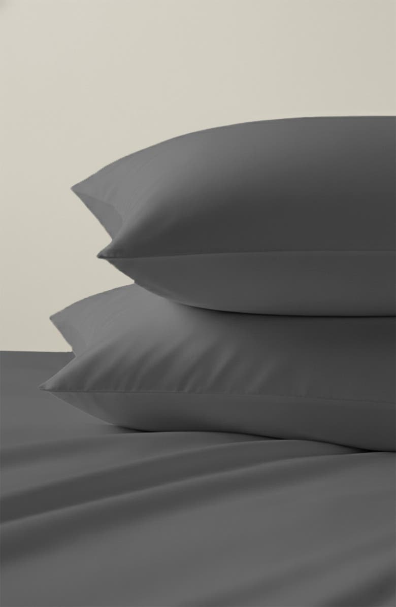 CALIFORNIA DESIGN DEN Hotel Luxe 800 Thread Count 100% Cotton Sateen Sheet Set, Alternate, color, Grey