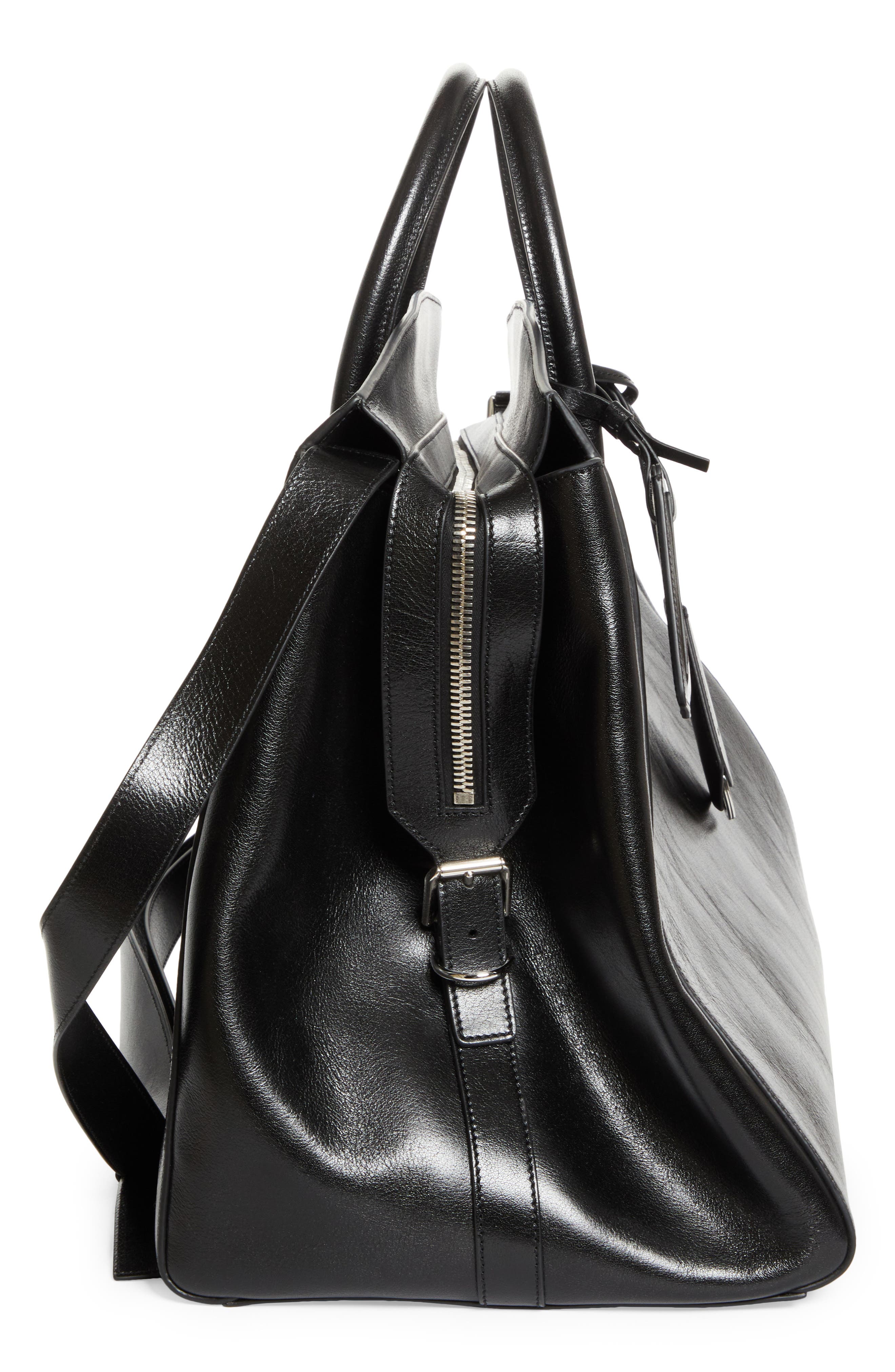 Givenchy Leather Travel Bag, Alternate, color, 