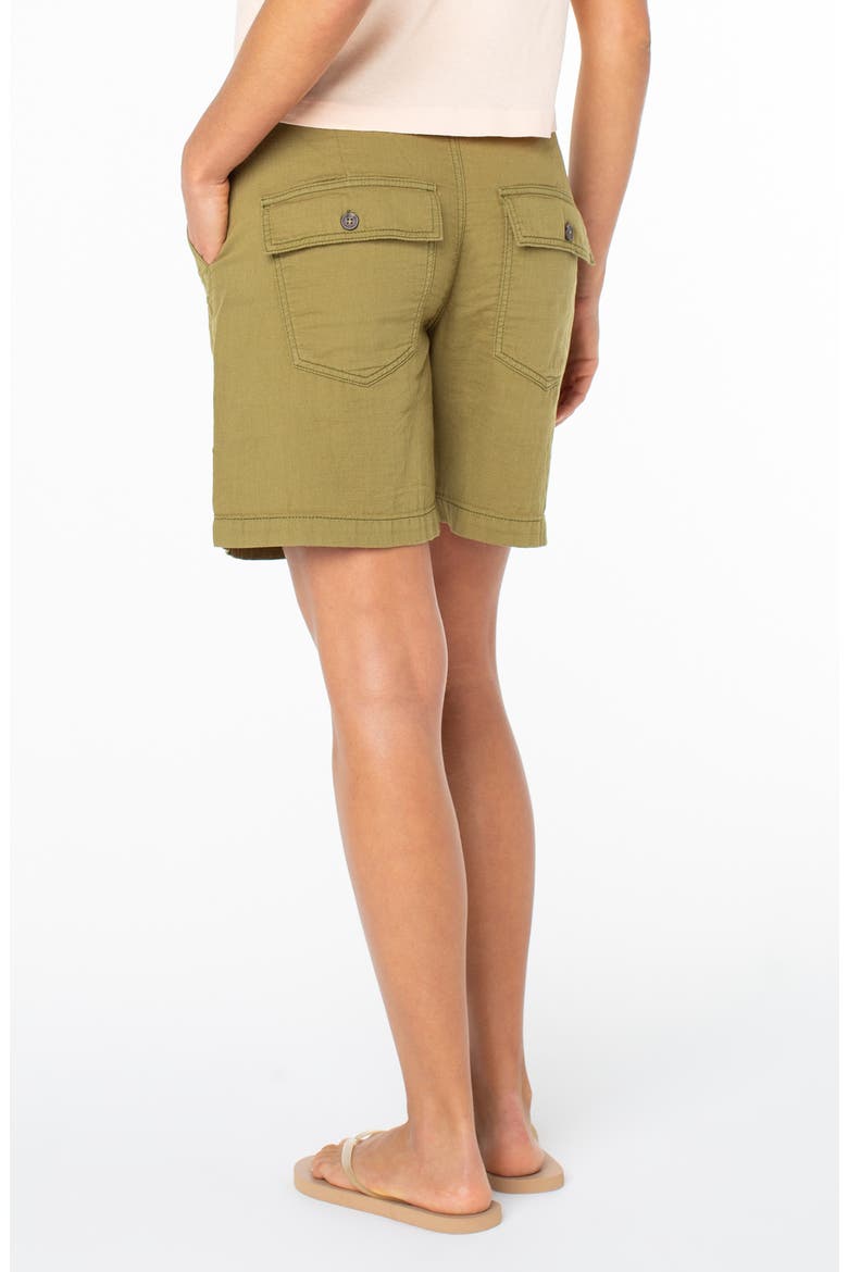 Hawaii Harbor Cotton Shorts, Alternate, color, AVOCADO