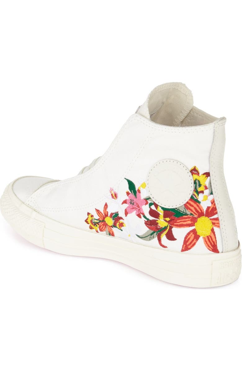 Converse Chuck Taylor<sup>®</sup> All Star<sup>®</sup> 'Patbo' Floral High Top Sneaker, Alternate, color,