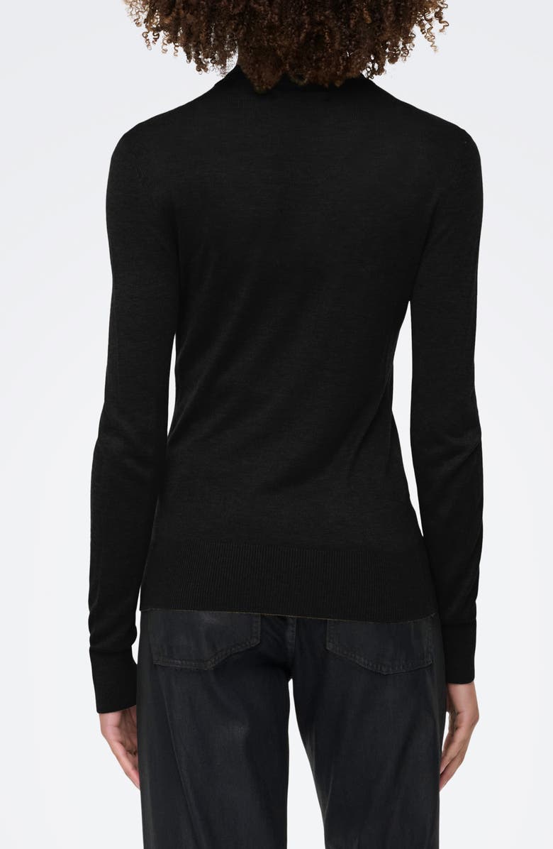 Only Vienna Long Sleeve Knit Top, Alternate, color, Black