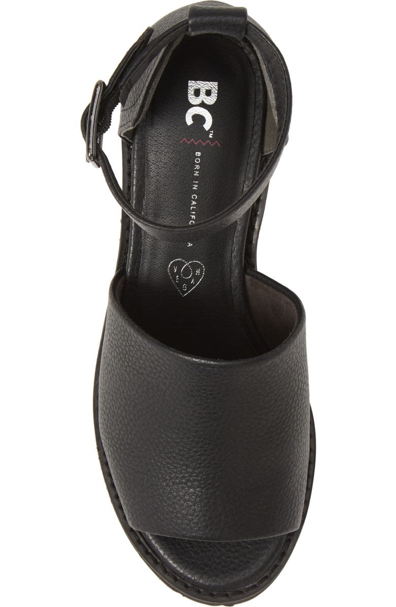 BC Footwear United Vegan Platform Sandal, Alternate, color,
