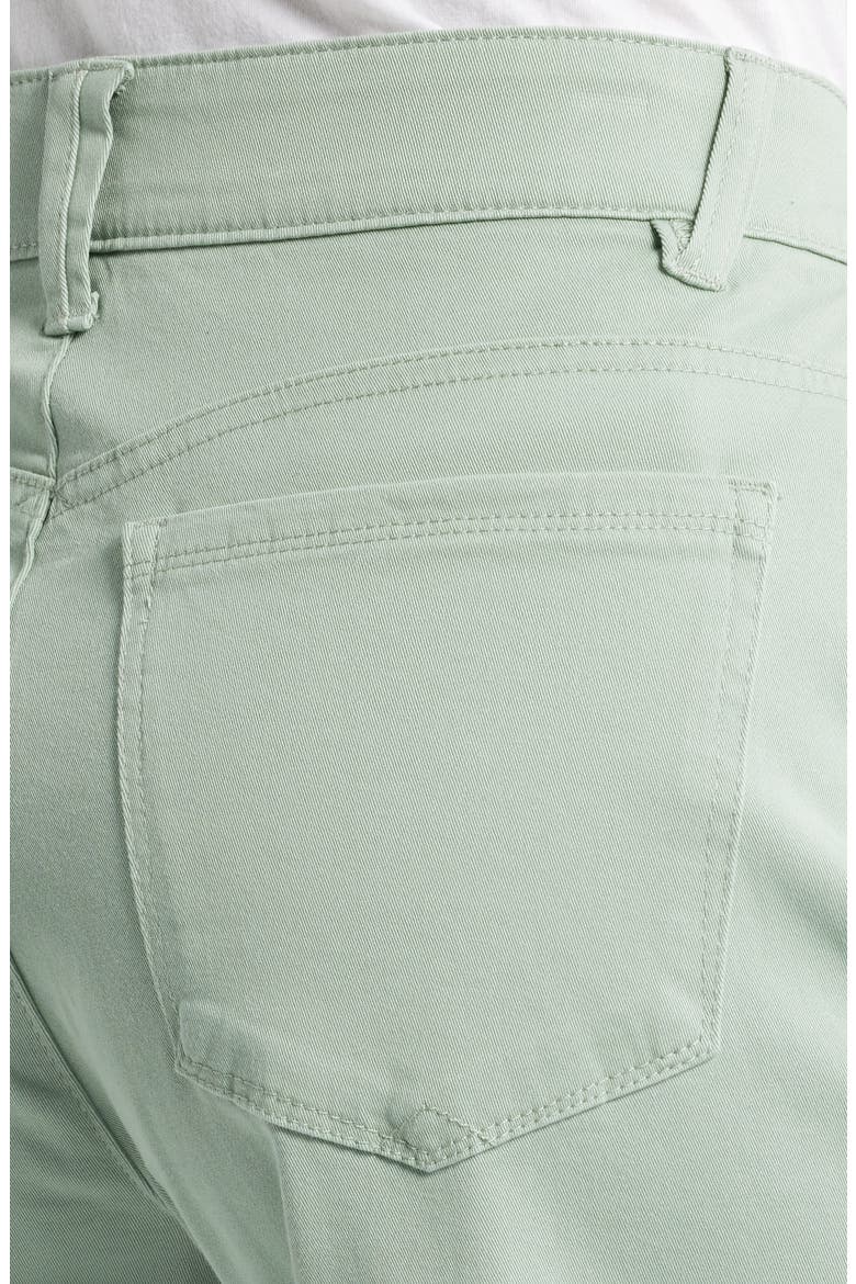 Sam High Waist Ankle Wide Leg Twill Pants, Alternate, color, FROSTY MINT