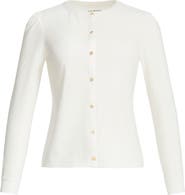 Isaac Mizrahi New York Button Detail Knit Top