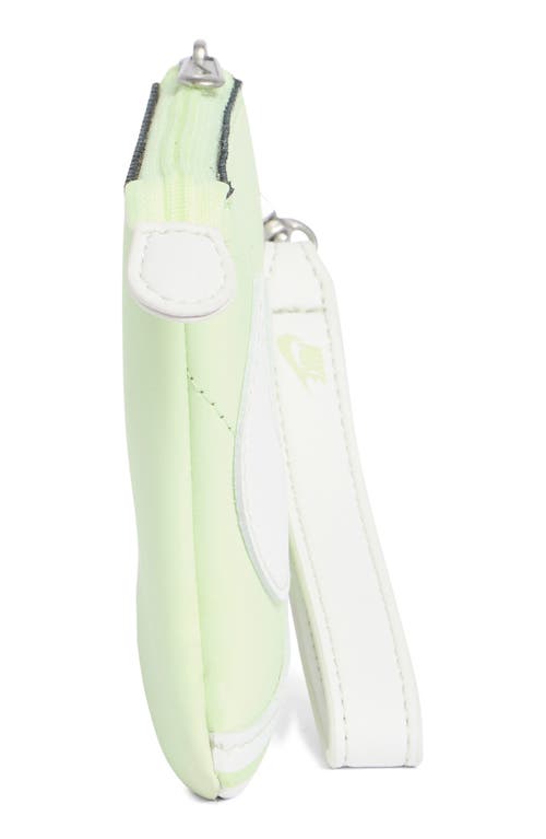 Nike Icon Cortez Wristlet In Barley Volt/sail/black