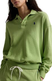 Polo Ralph Lauren Lightweight Fleece Polo Sweatshirt