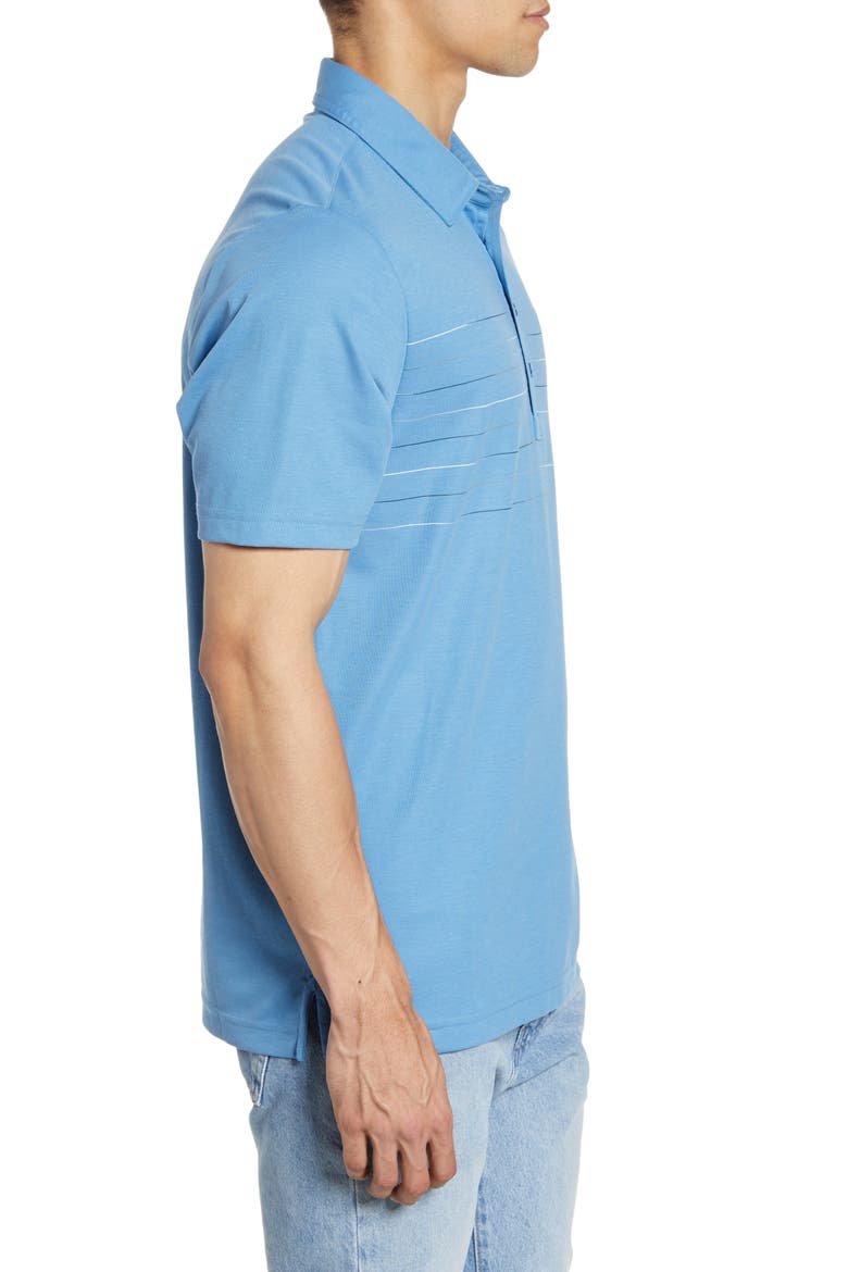Travis Mathew Good Good Polo Shirt, Alternate, color, PARISIAN BLUE
