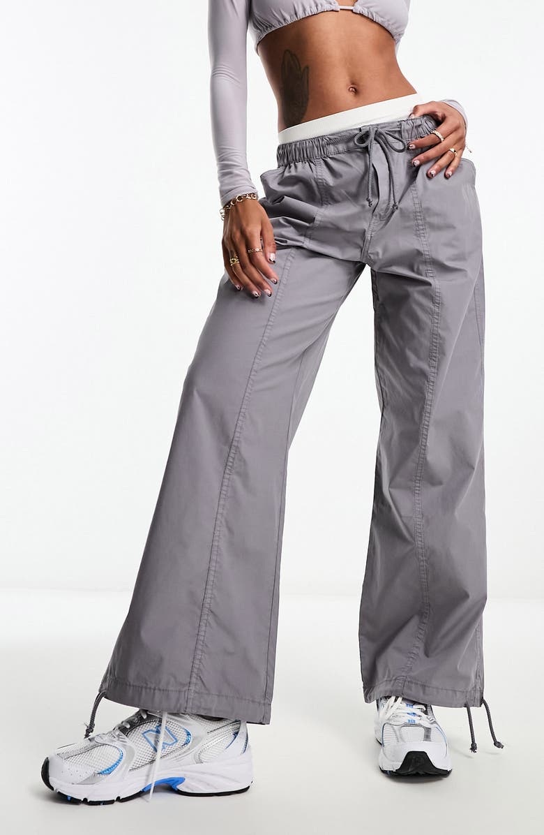 ASOS DESIGN Parachute Cargo Pants, Main, color,