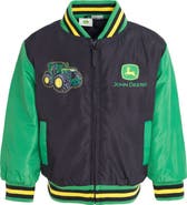 John Deere Varsity Bomber Jacket