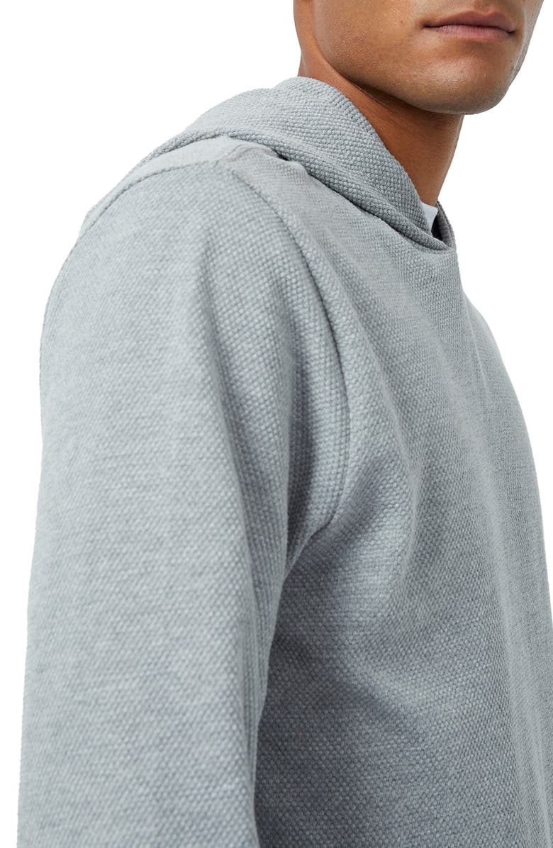 French Connection Popcorn Cotton Hoodie, Alternate, color, 