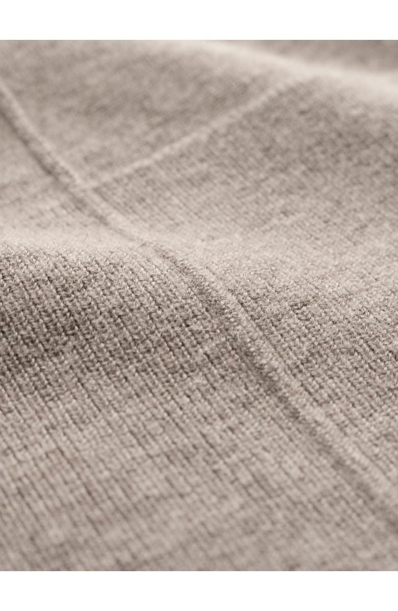 Celtic & Co. Drape Funnel Neck Sweater, Alternate, color, Undyed Biscuit