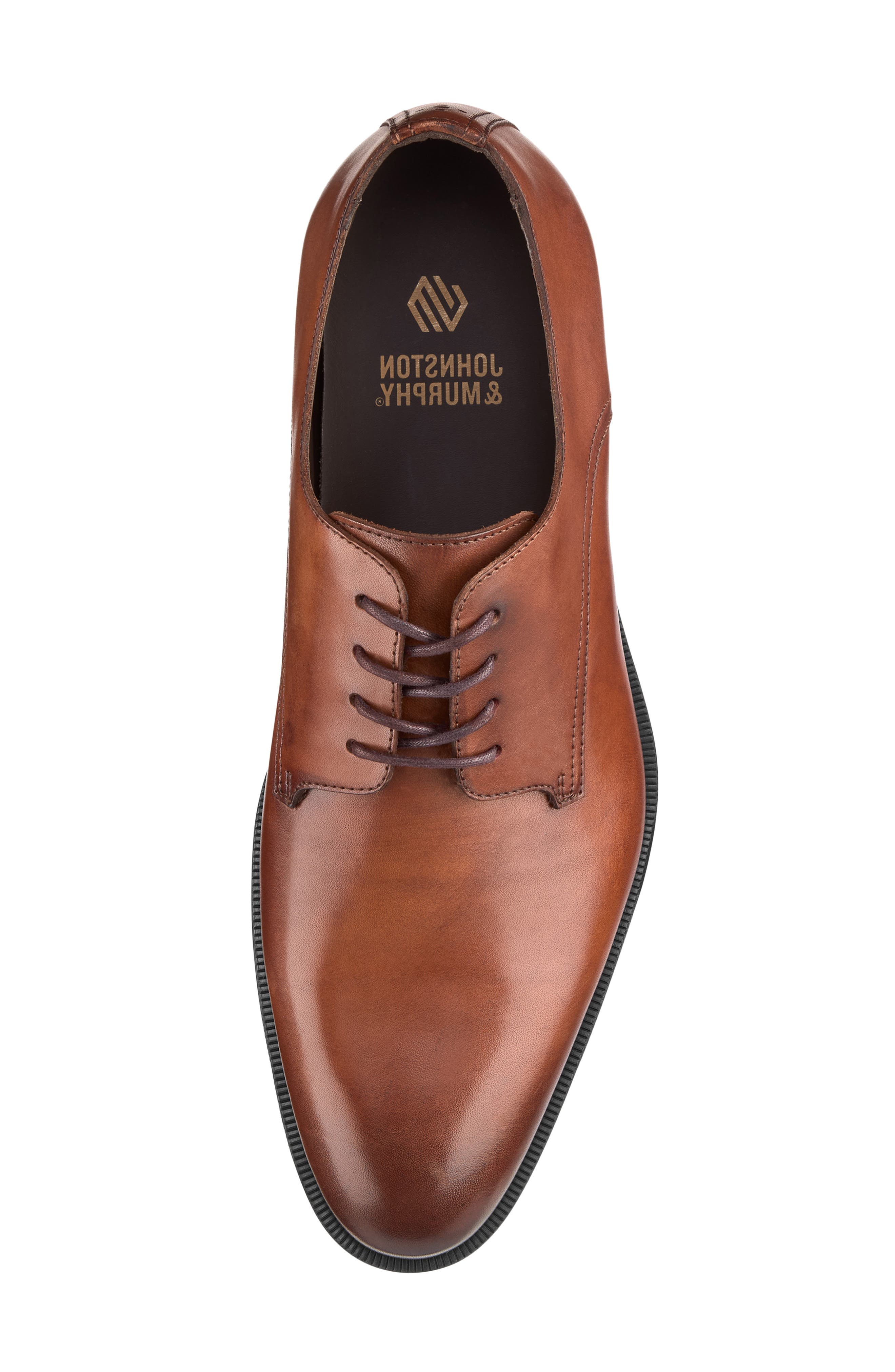 Conlin Plain Toe Oxford, Alternate, color, TAN FULL GRAIN