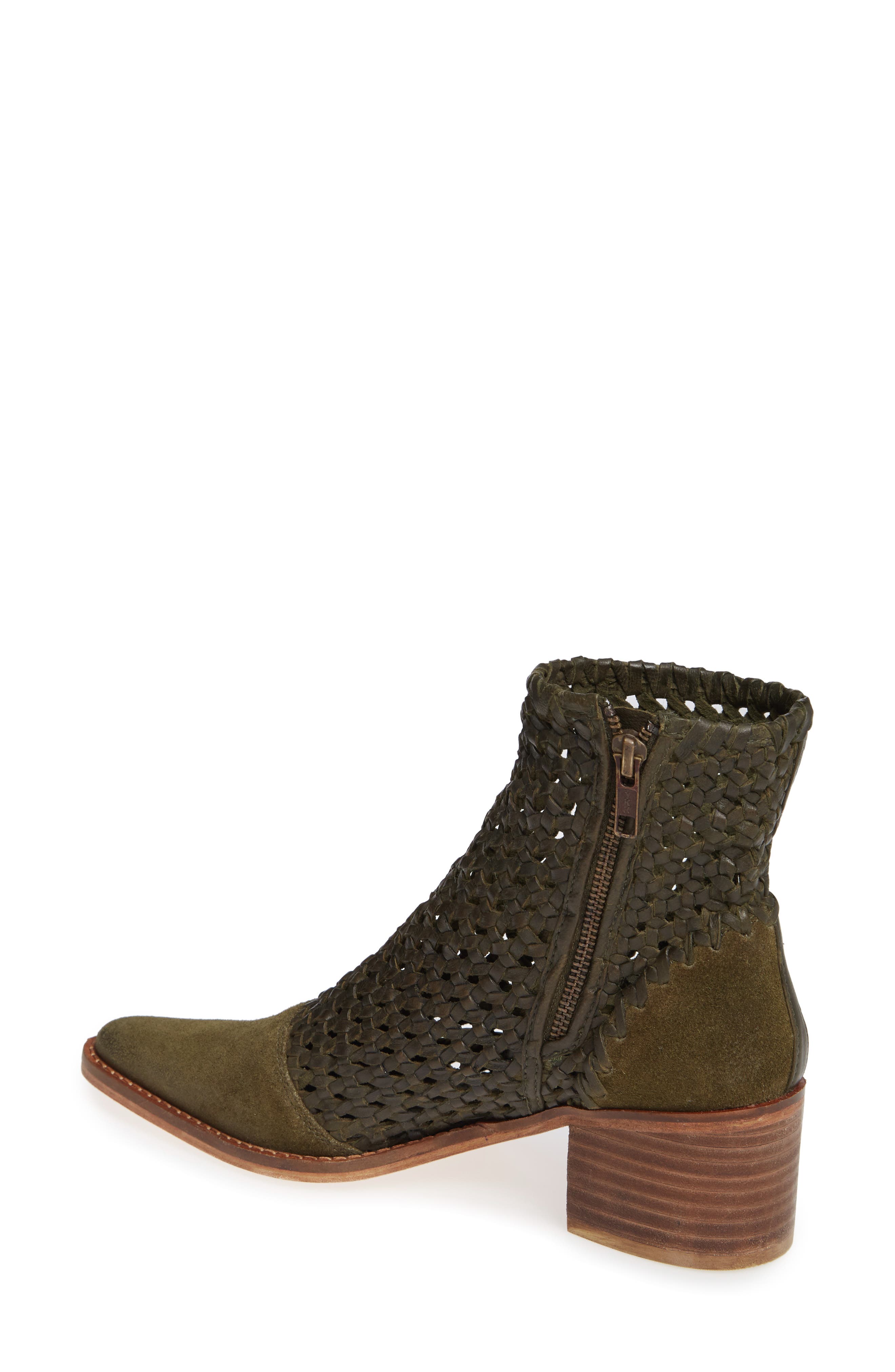 In the Loop Woven Bootie, Alternate, color, KHAKI