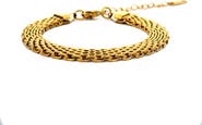 Gemini Jewelry Woven Mesh Bracelet