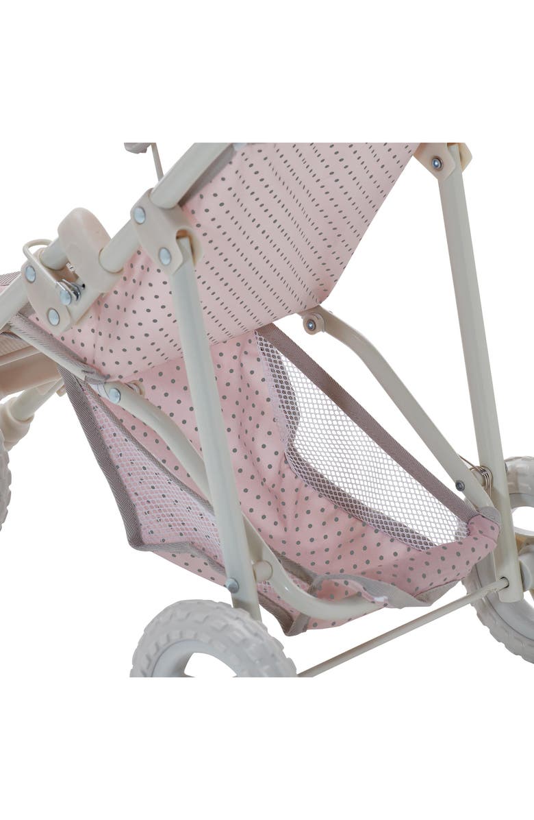 Teamson Kids Olivia's Little World Baby Doll Jogging Stroller, Alternate, color, Pink