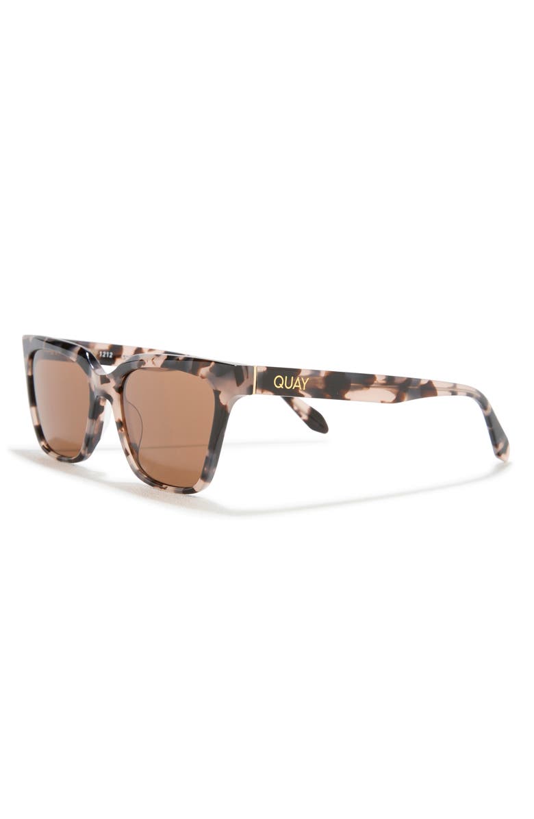 QUAY Ceo 52mm Square Sunglasses, Alternate, color, 